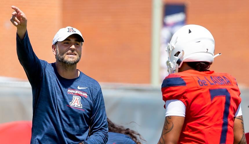 University of Arizona football practice, 2022 (copy)