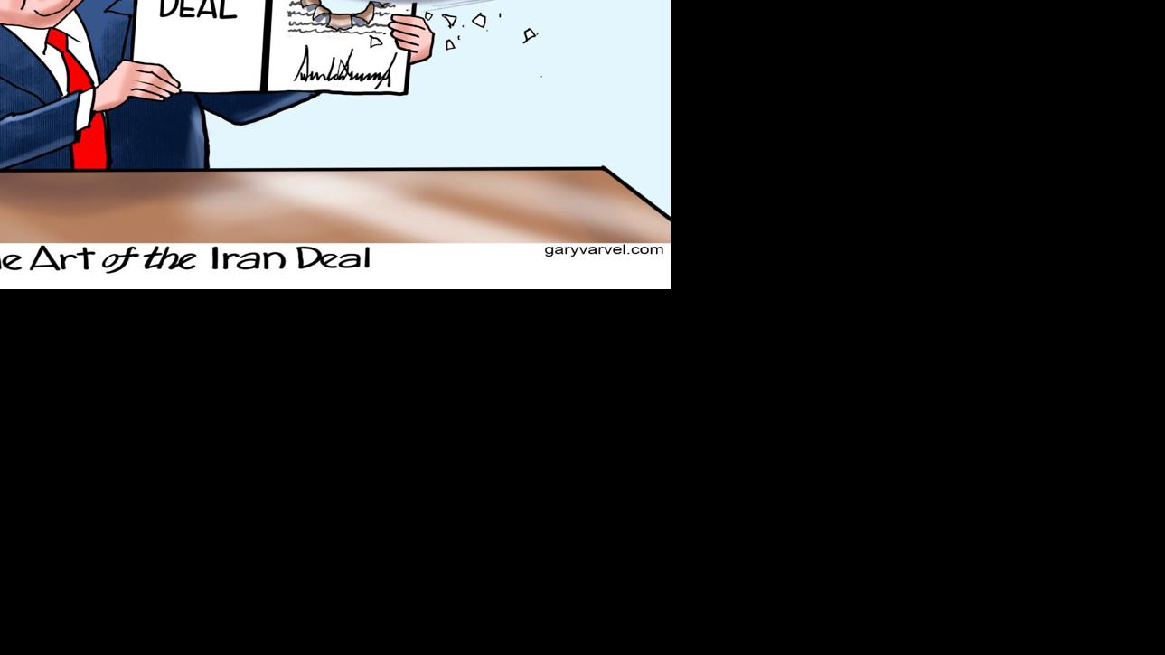 7 political cartoons resume attacks in war with Iran