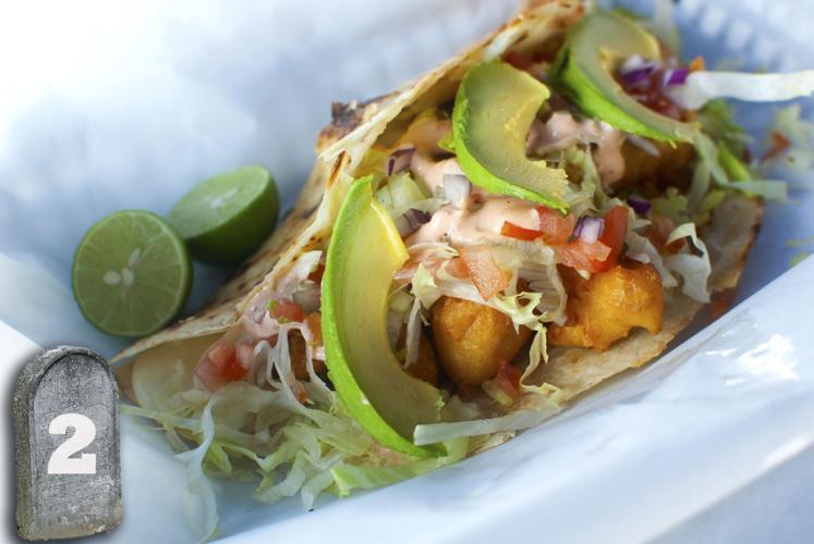 Taco quesadilla, Cocteleria La Palma