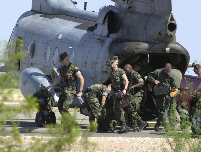 MV-22 Osprey crash in Marana