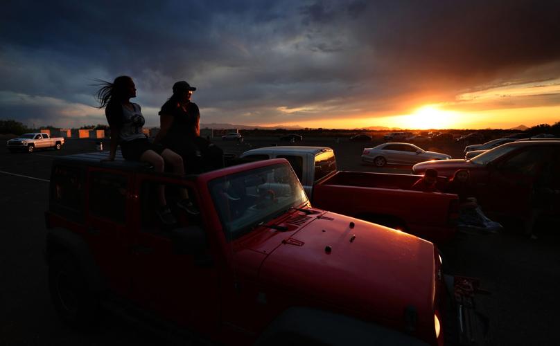 Tucson Dragway Drive-In Theater 2020 (Time Machine newsletter copy)