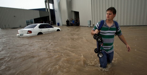 Powerful storm floods southside