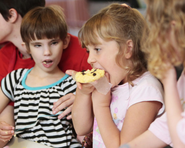 Kids camping out at the JCC    