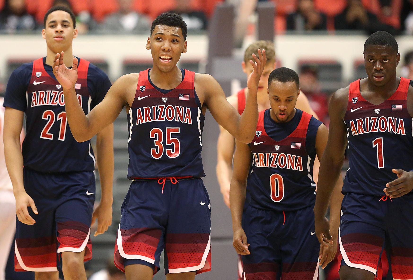 Arizona wildcats cheap men's basketball roster