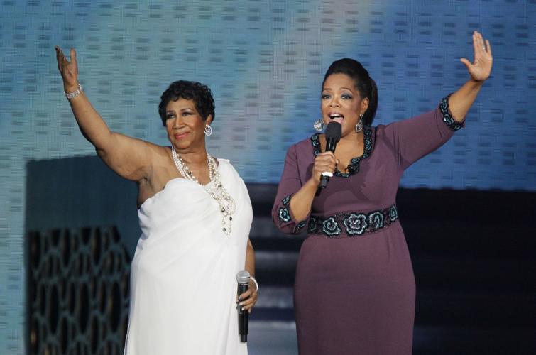 Aretha Franklin and Oprah Winfrey, 2011