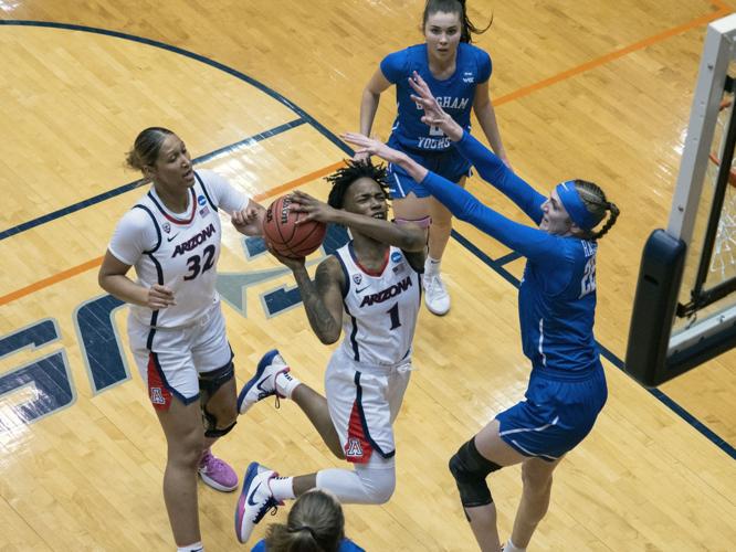 NCAA BYU Arizona Basketball