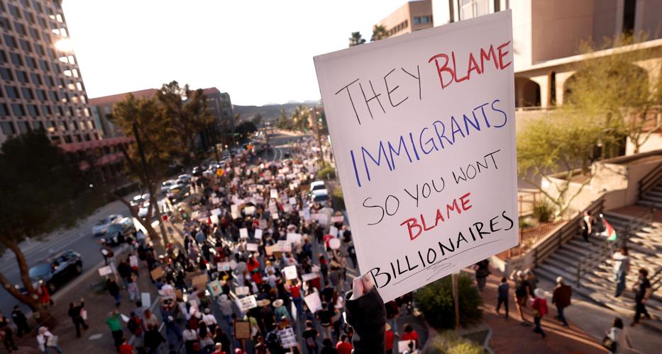 Thousands in Tucson protest ICE