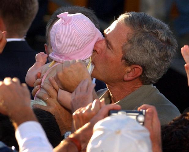 Why do politicians kiss babies?