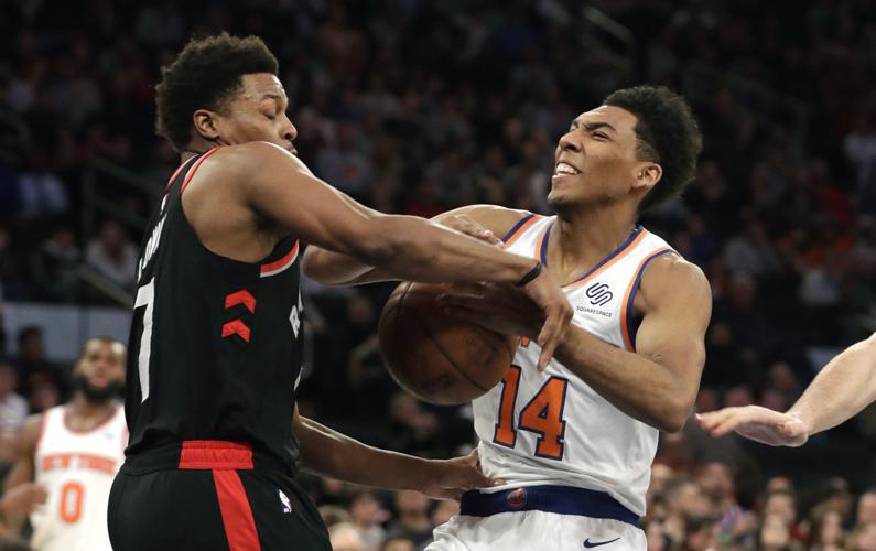 Raptors Knicks Basketball