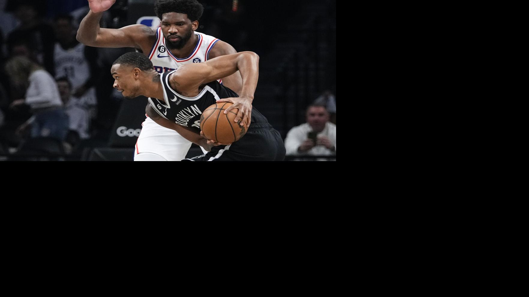 Embiid gets late block, 76ers take 3-0 series lead on Nets