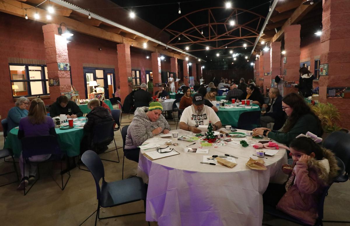 Holiday card writing, Just Communities, 2022