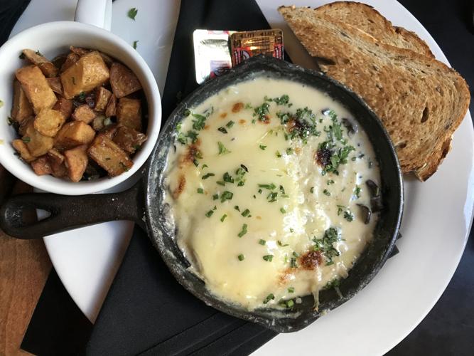 The Cup Cafe's baked eggs at Hotel Congress