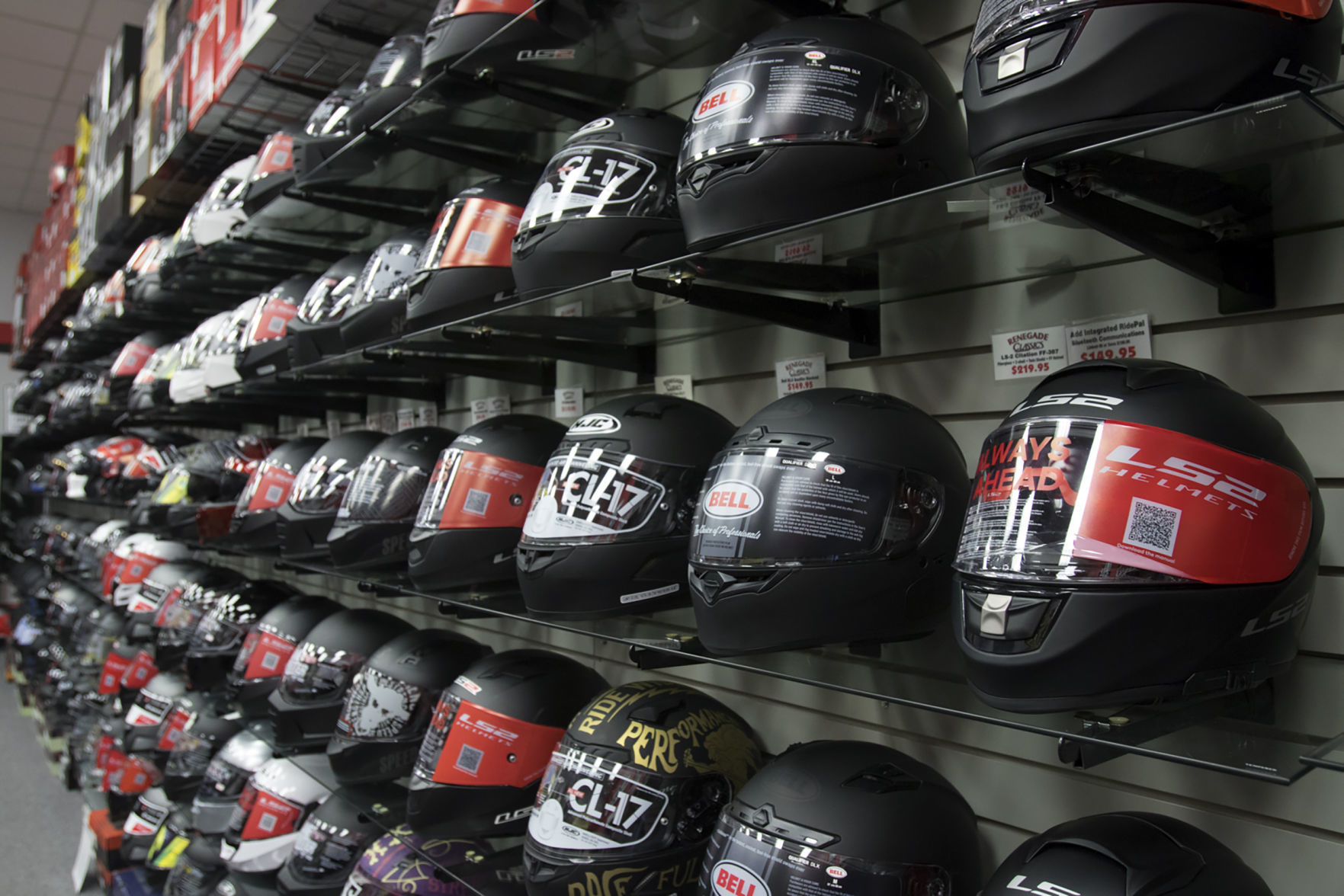 local motorcycle helmet shops