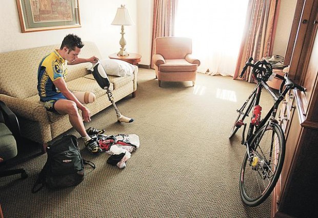 Back on course: Cyclist's first race since amputation is at today's El Tour  