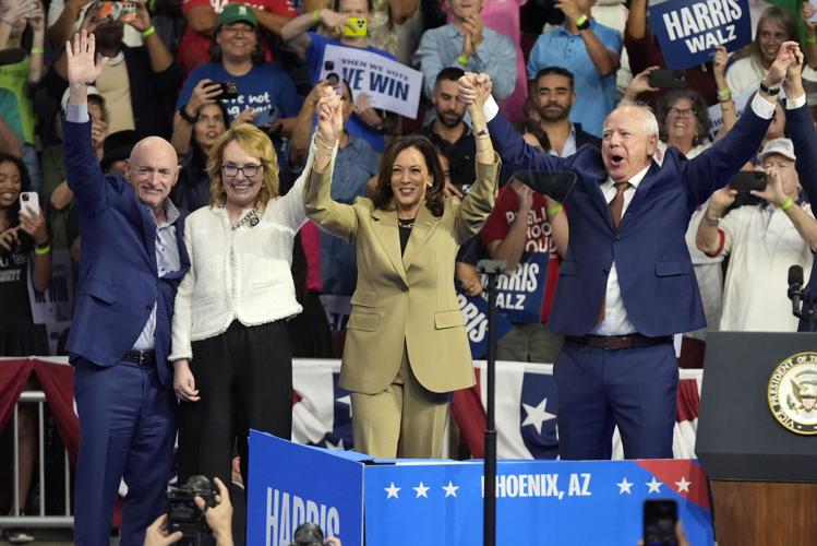 Kamala Harris makes immigration pitch in Arizona, outlines priorities