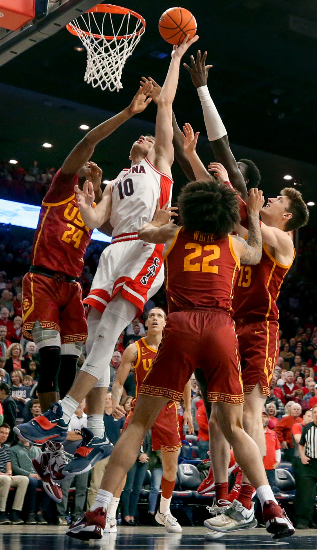 2023 NBA Draft: Yahoo! Sports projects Arizona Wildcats' Azuolas Tubelis as  second-round pick - Arizona Desert Swarm