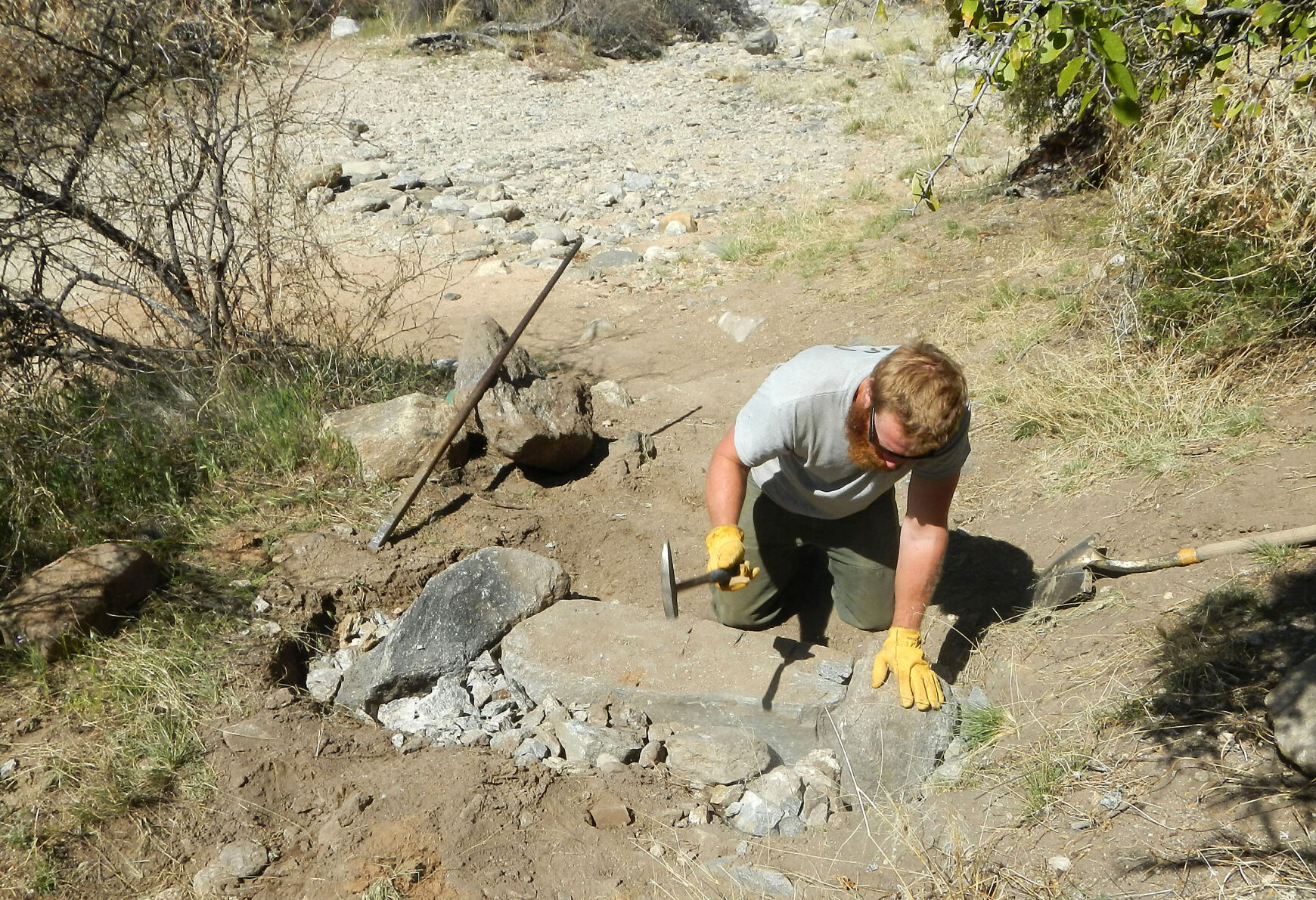 What it takes to maintain one of Tucson's popular hiking trails