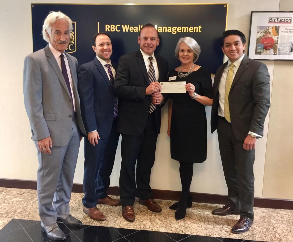 Check presentation today, to Kate Jensen, CEO of Ronald McDonald House of Southern Arizona.