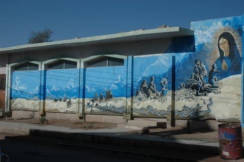 A gallery of Guadalupe murals