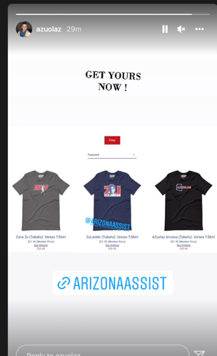 Azuolas Tubelis T-shirts