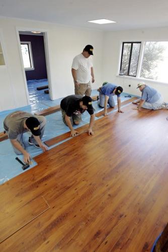 Refinishing flooring