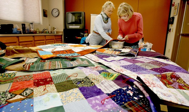 Prayers & Squares quilts go to those in need   