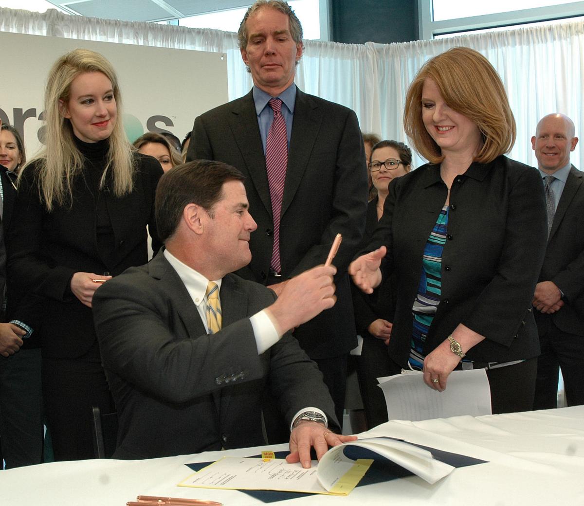 Gov. Ducey and Theranos