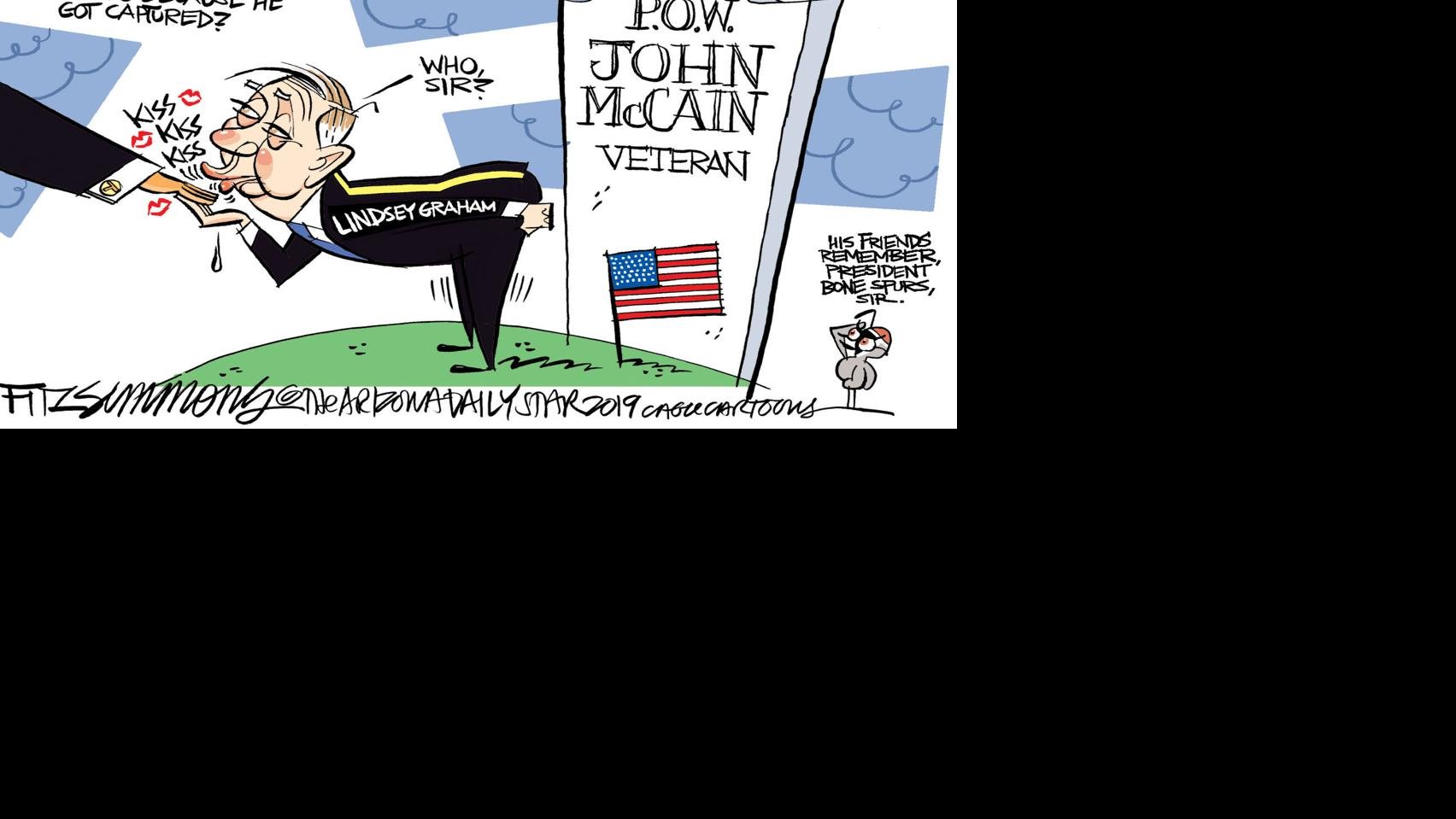 Daily Fitz Cartoon: Lindsey Graham | Fitz | tucson.com