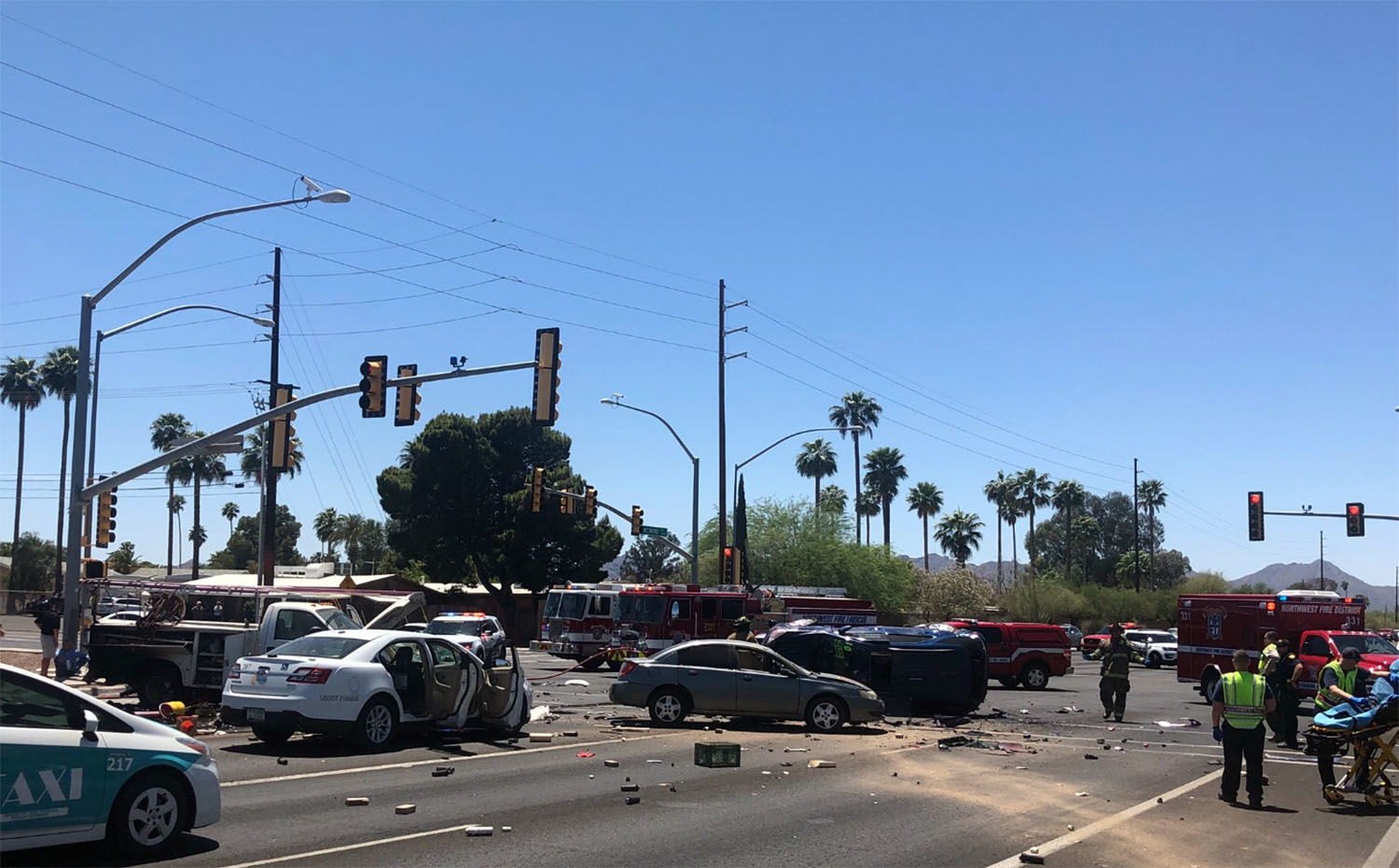 Woman, 81, Killed In 7-vehicle Crash In Tucson Intersection