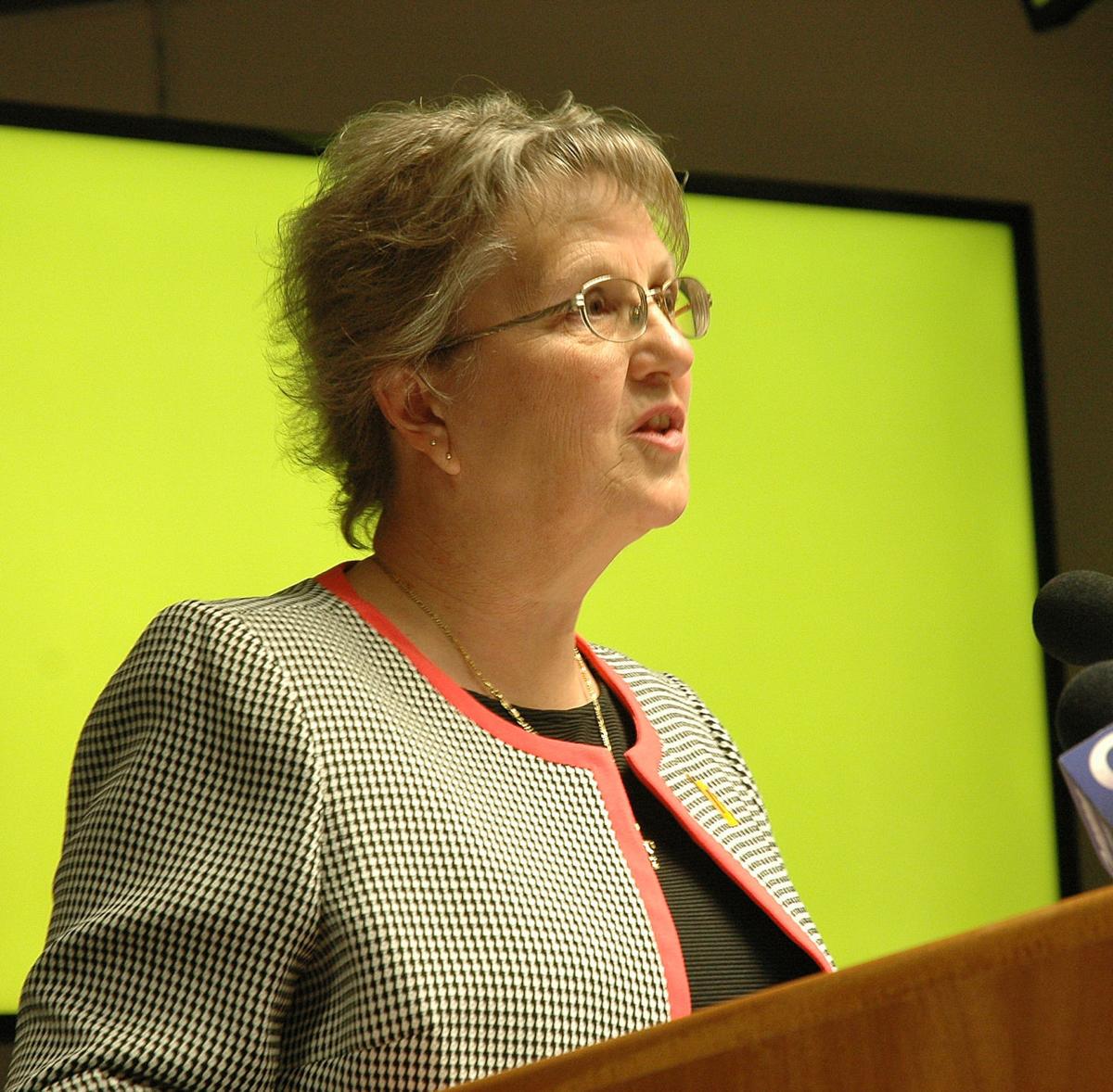 Diane Douglas takes office