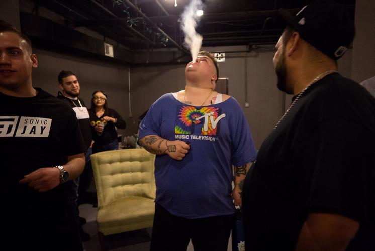 Hip-hop artists Trahma and S. Breezy