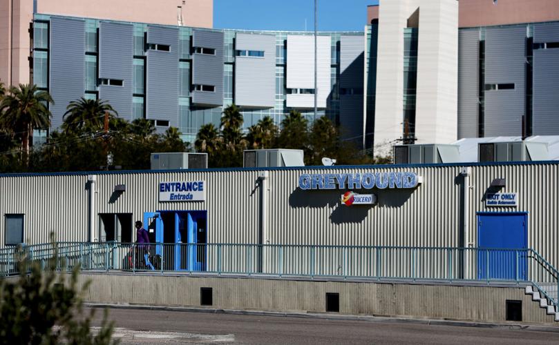 Greyhound bus station