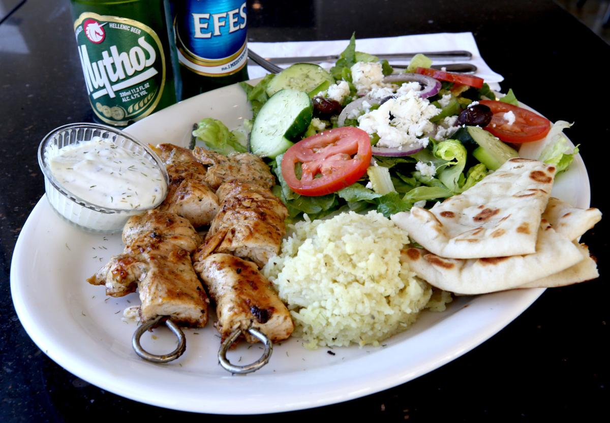 Chicken souvlaki