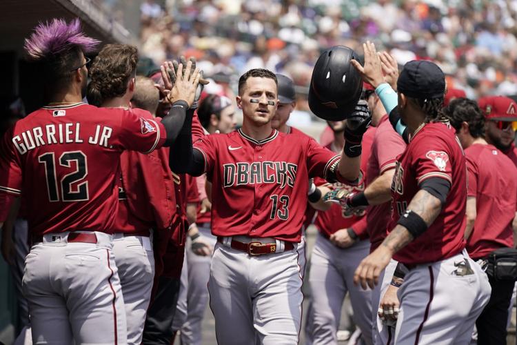 First-place D-backs rally in ninth to finish off sweep of Tigers in Detroit