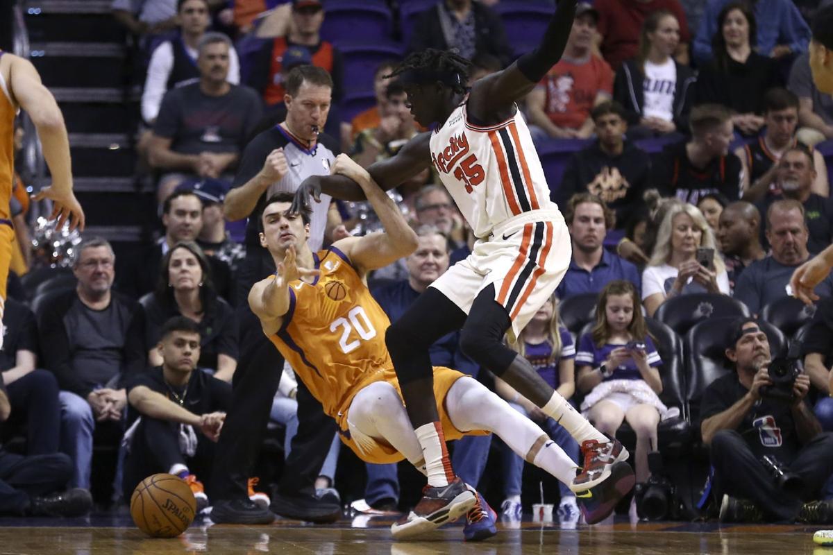 Trail Blazers Suns Basketball