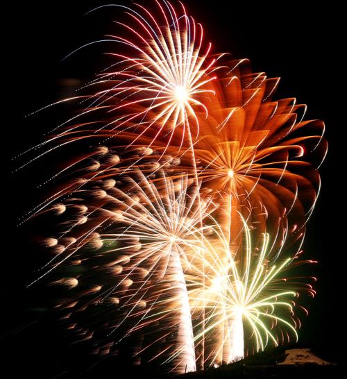 Fireworks over Tucson