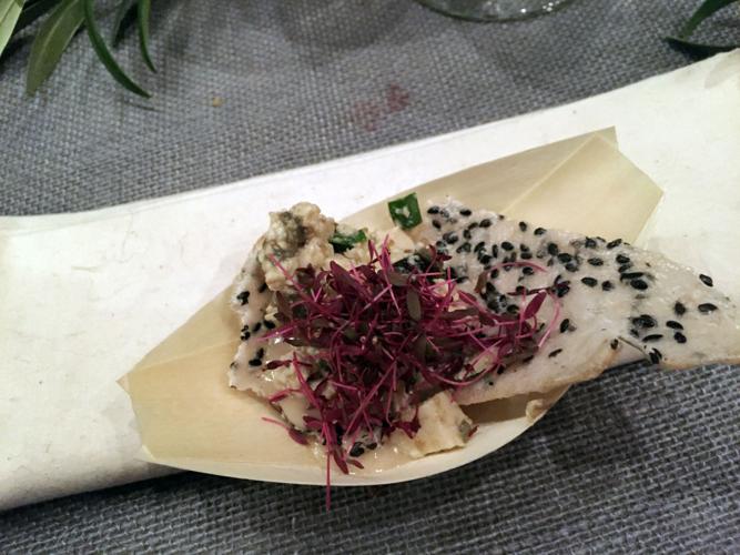 16th course at Four Senses dinner