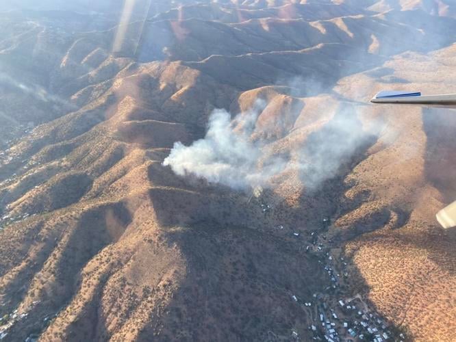 Zacatecas Canyon fire