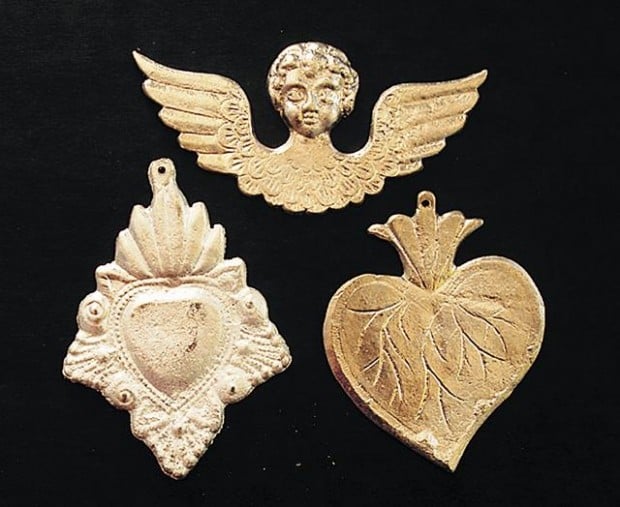 Milagros are beautiful, devotional charms