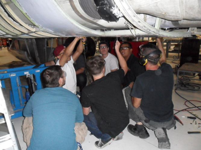 JobPath students in aviation training