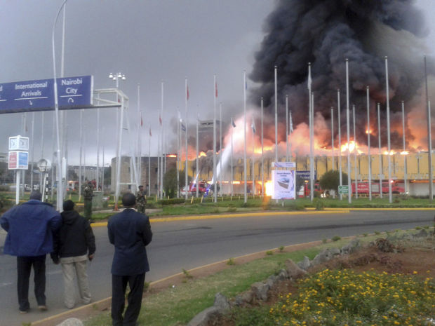 Fire heavily damages airport in Kenya, E. Africa's largest    
