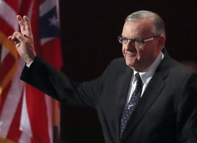US Senate candidate Joe Arpaio