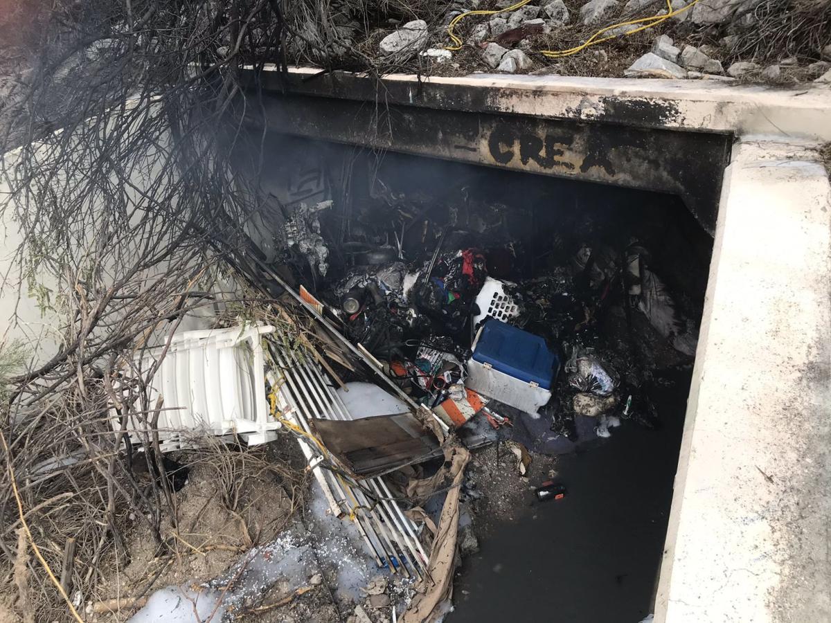 Debris fire under 1st Ave. north of River Road Local news