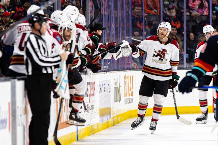 Hunter Drew, Tucson Roadrunners | Feb. 19, 2025