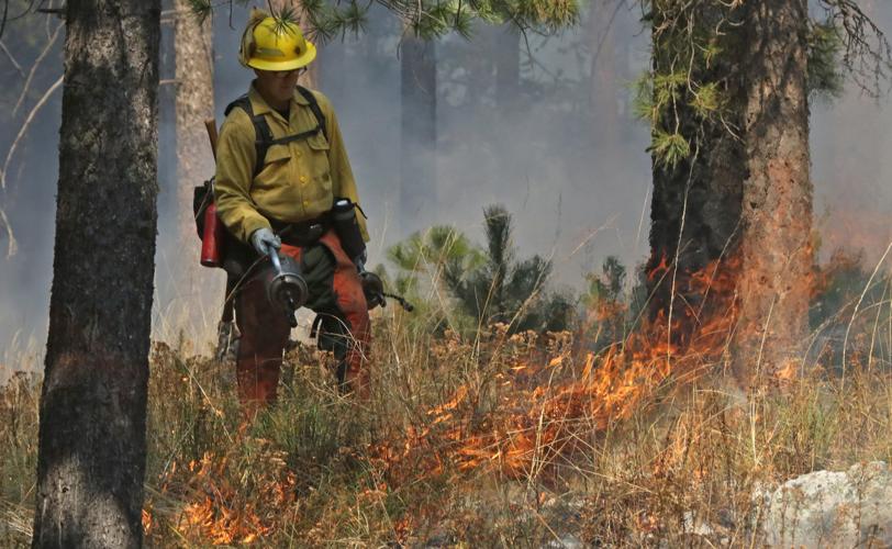 Fire on Mount Bigelow
