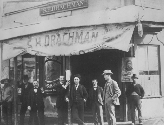 Once member of Confederate army, Drachman prospered as tobacconist    