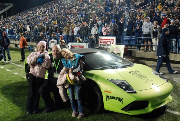 Lamborghini Winner-Crash