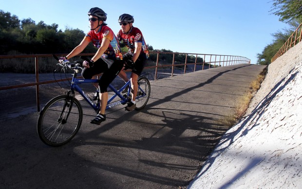Patrick Finley: Legally blind bicyclist, wife on a life journey built for two    