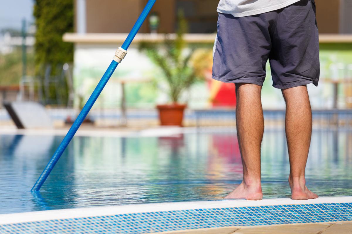 keeping a small pool clean