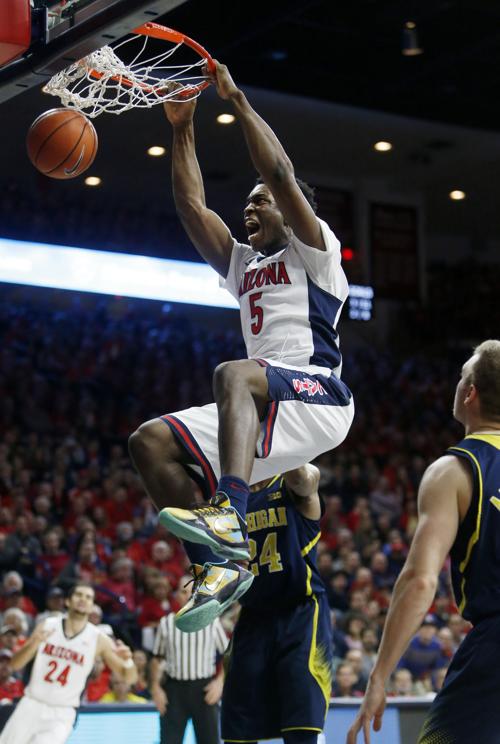 Arizona Wildcats blow out Michigan 8053 Arizona Wildcats Basketball